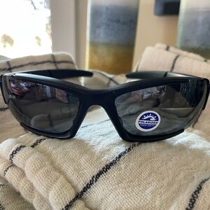 ESS Safety Polarized Black Sunglasses